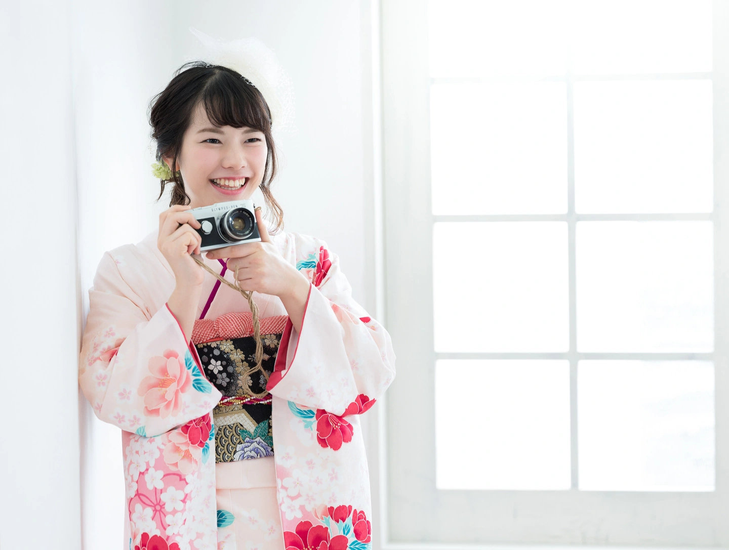 成人記念の撮影写真 13