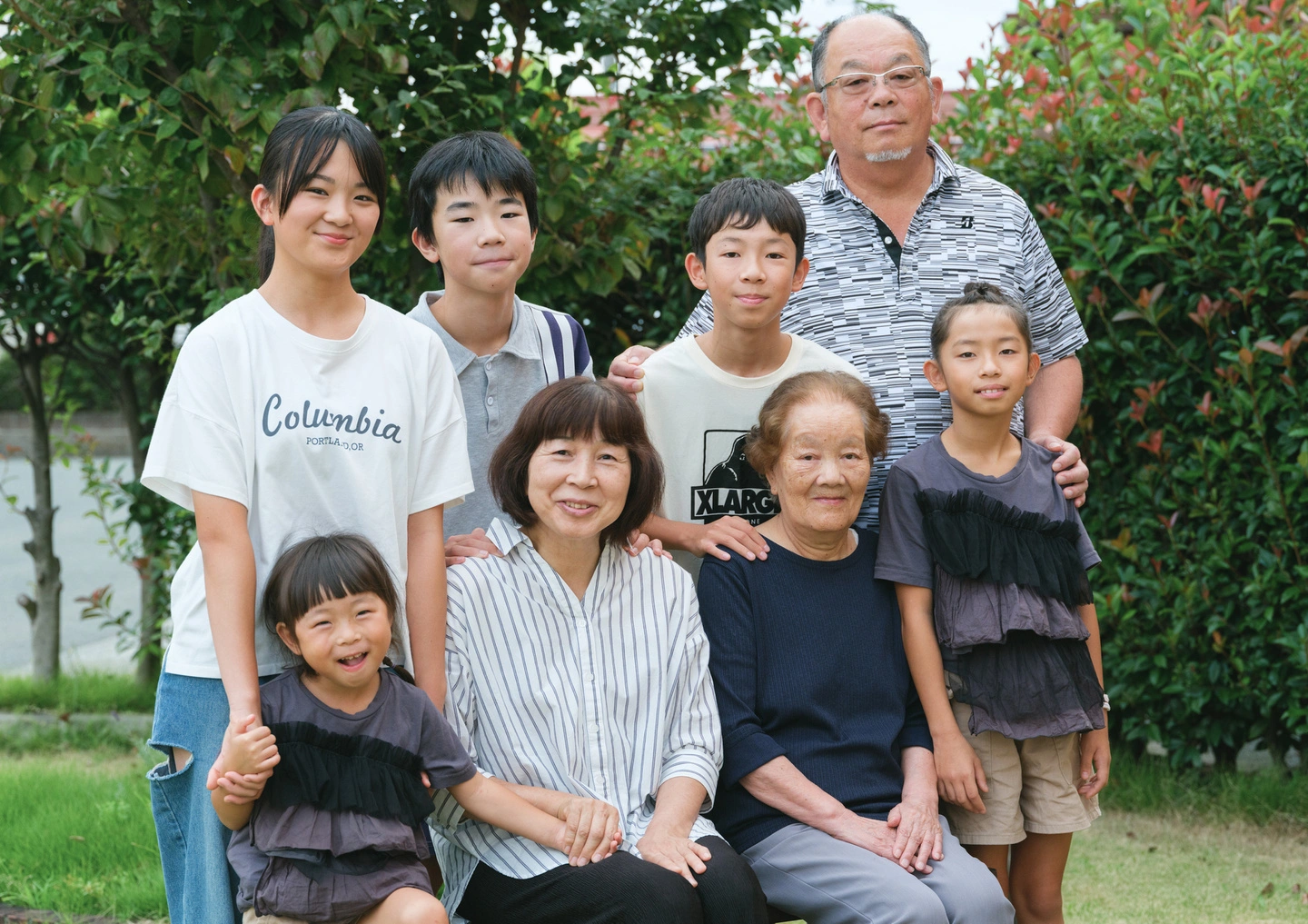 おじいちゃん・おばあちゃんとお孫さんの撮影例10